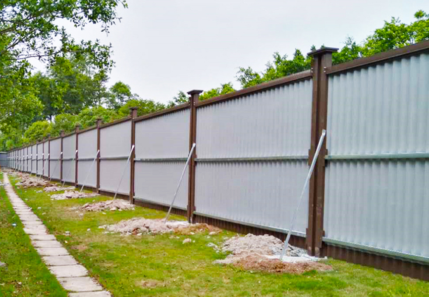 施工围挡制作铺设草坪制作安装宣传标语